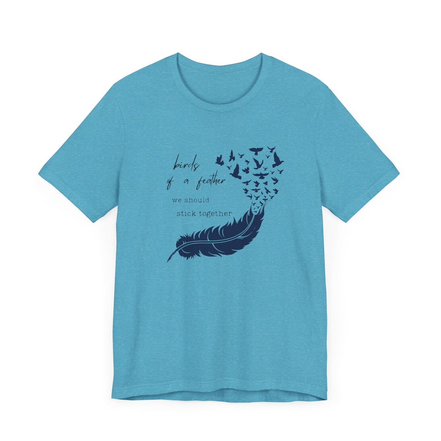 Birds From Feather Shirt, Bird Lovers Shirt, Bird Lovers Gift Tee - PopCultureByDesign36