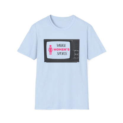 Watch Womens Sports, Women's Sports Supportive T-Shirt, Women In Sports - PopCultureByDesign36