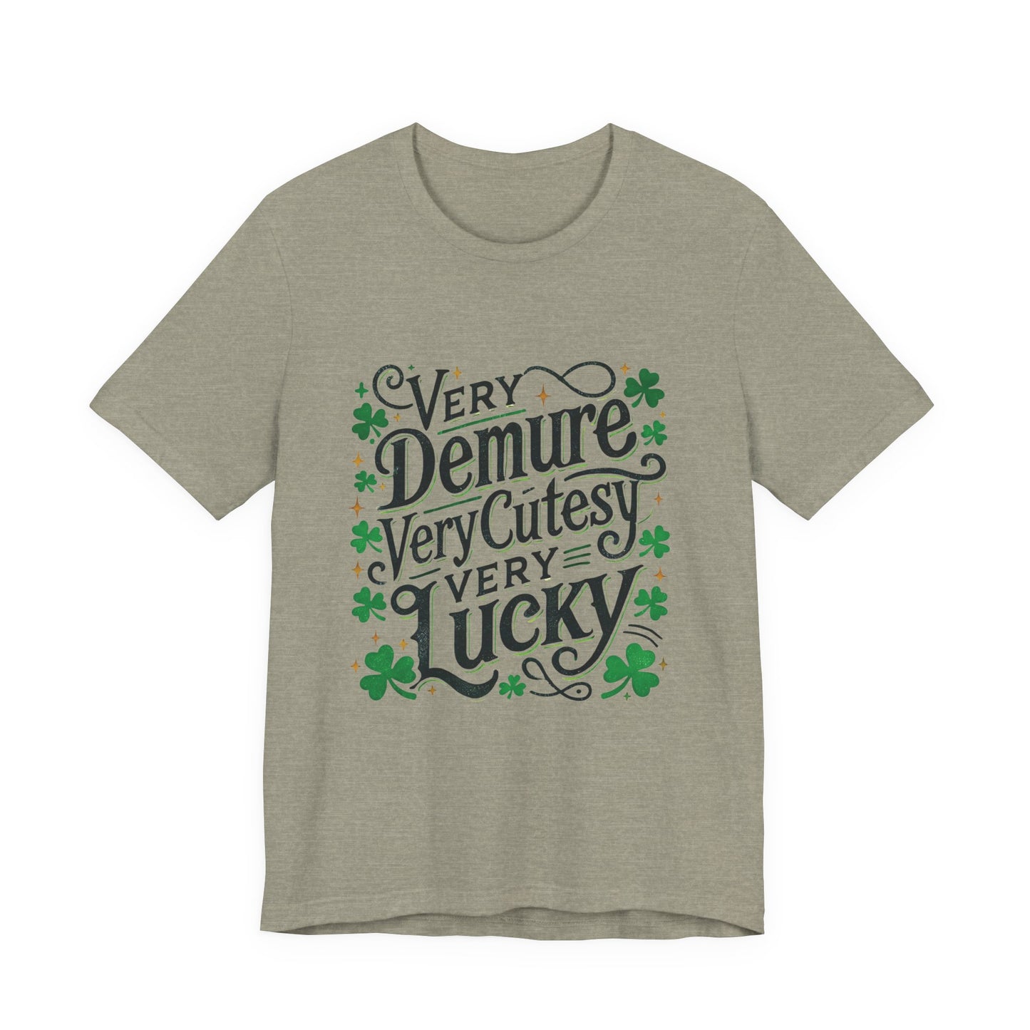 St Patrick's Day Tee, Irish Shamrock Tee, Feeling Lucky St Paddy's Shirt - PopCultureByDesign36
