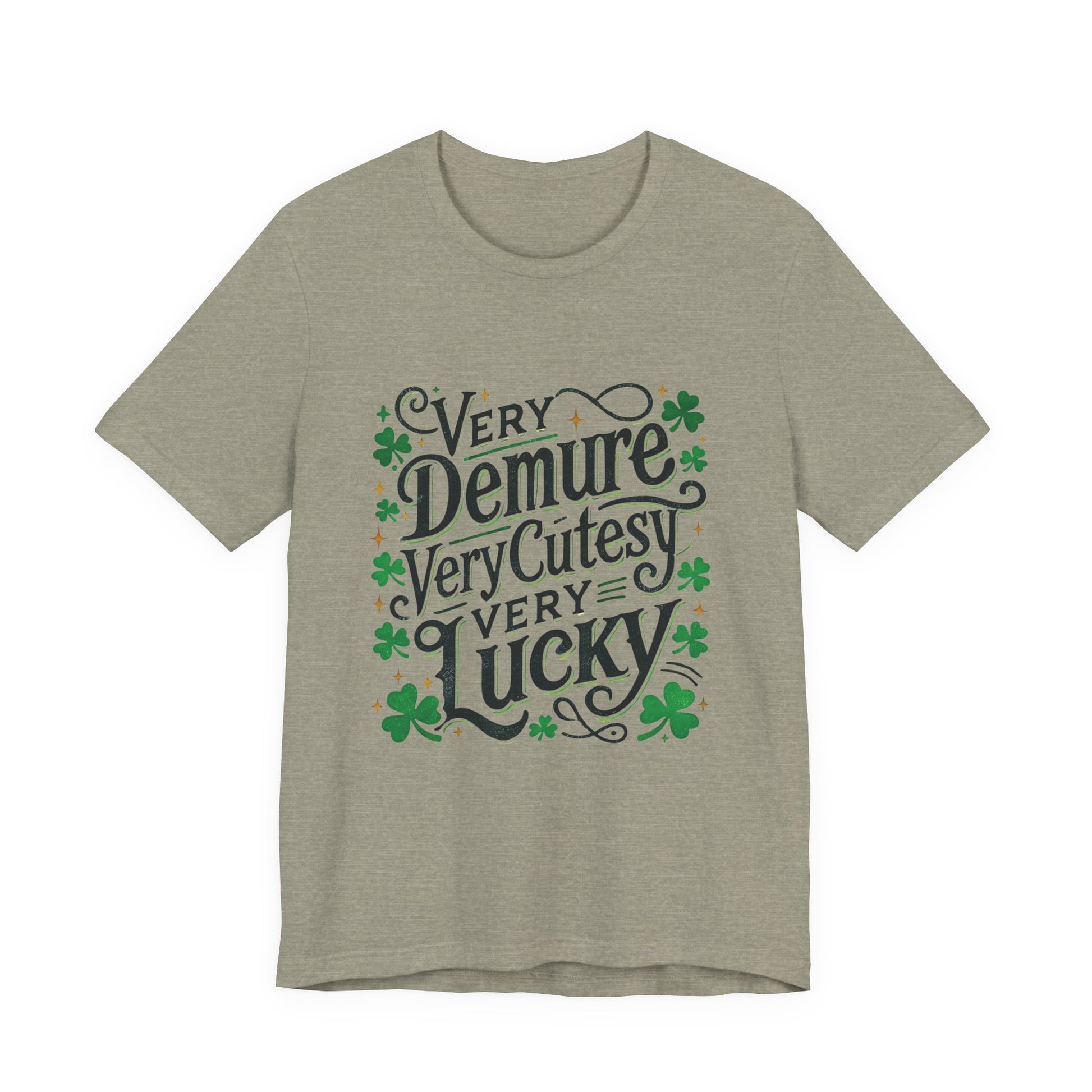 St Patrick's Day Tee, Irish Shamrock Tee, Feeling Lucky St Paddy's Shirt - PopCultureByDesign36
