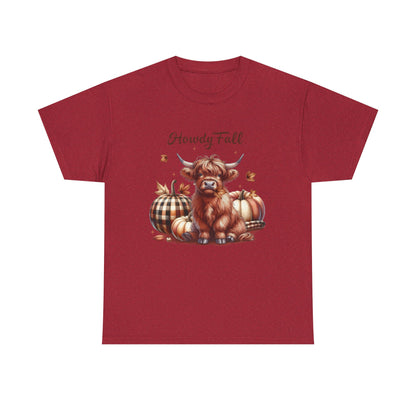 Howdy Fall, Moody shirt, Funny Cow shirt, Cow Shirt - PopCultureByDesign36