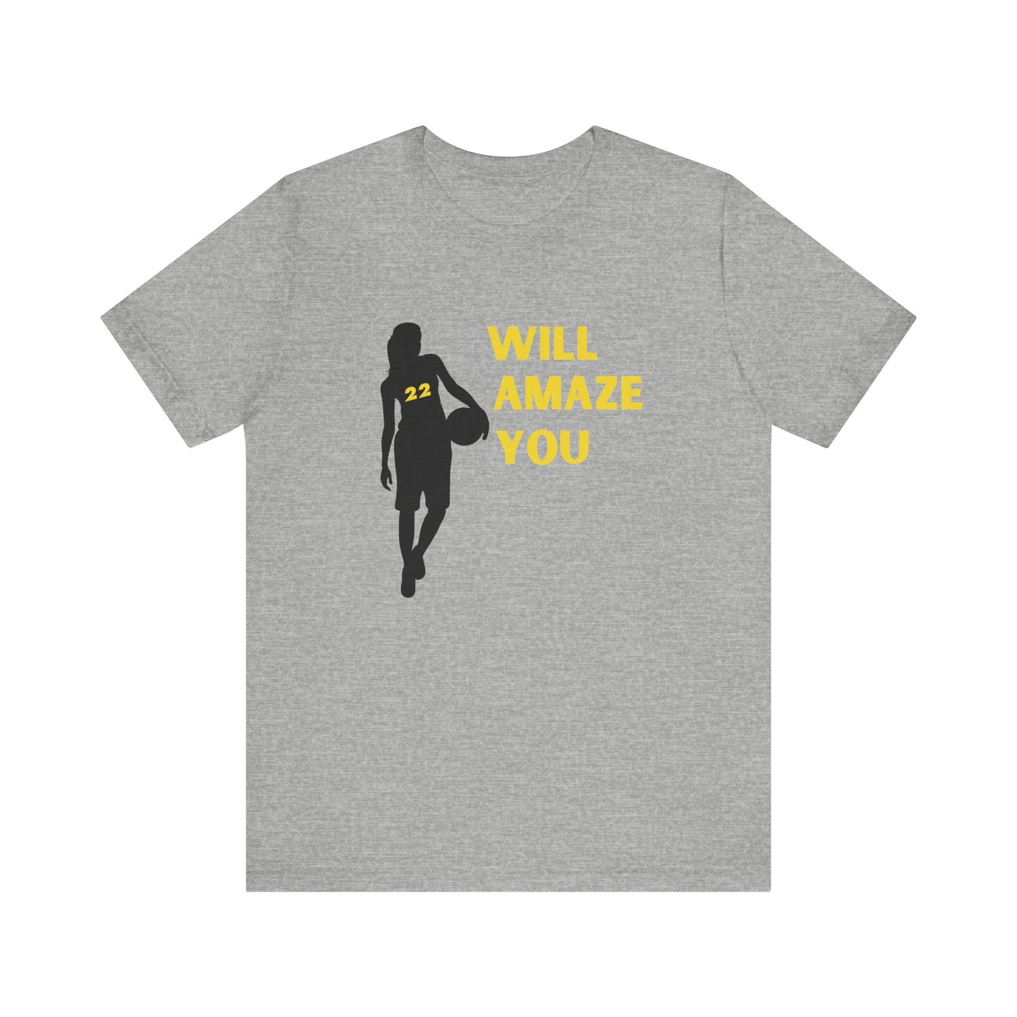 22 Shirt, WNBA Fan Shirt, Basketball Fan Shirt, Womens Sports Shirt - PopCultureByDesign36