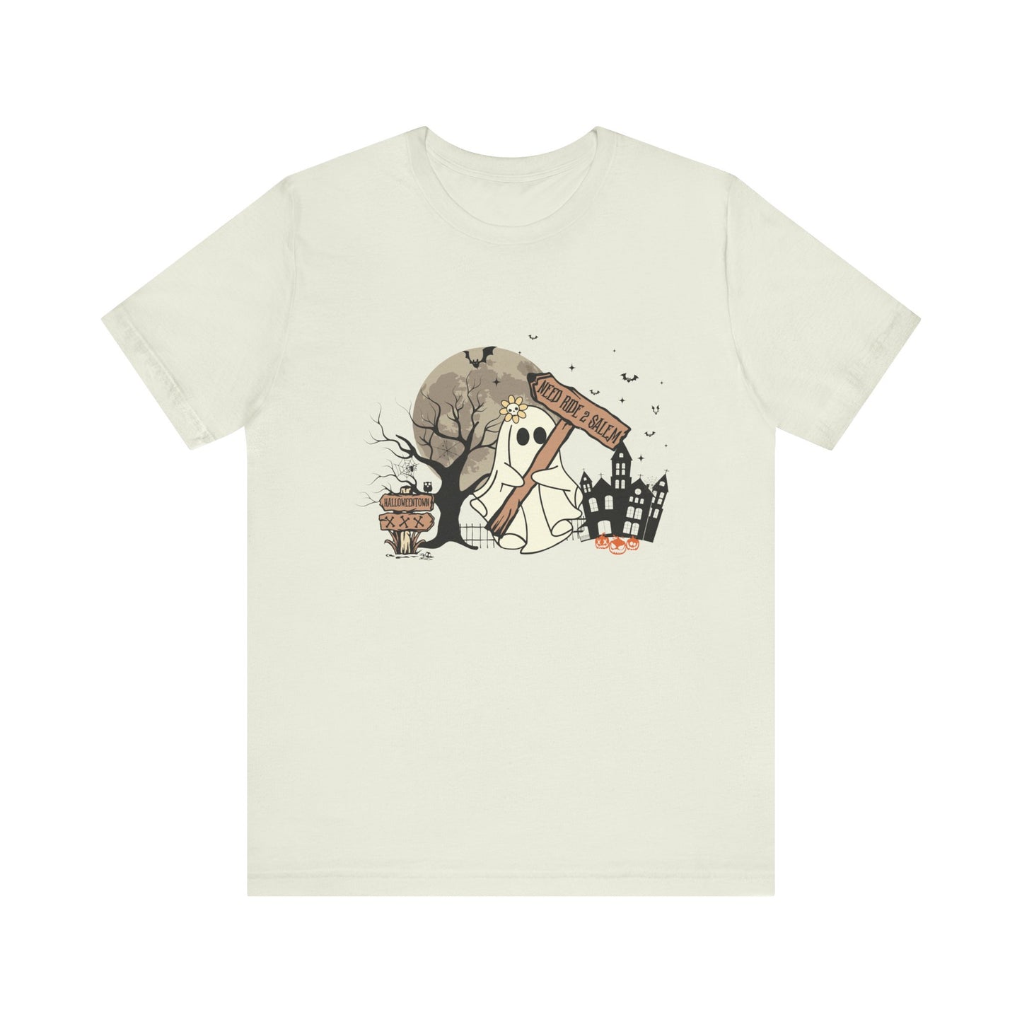 Funny Ghost Needing a Ride, Funny Ghost Shirt, Hitchhiking Ghost Shirt - PopCultureByDesign36