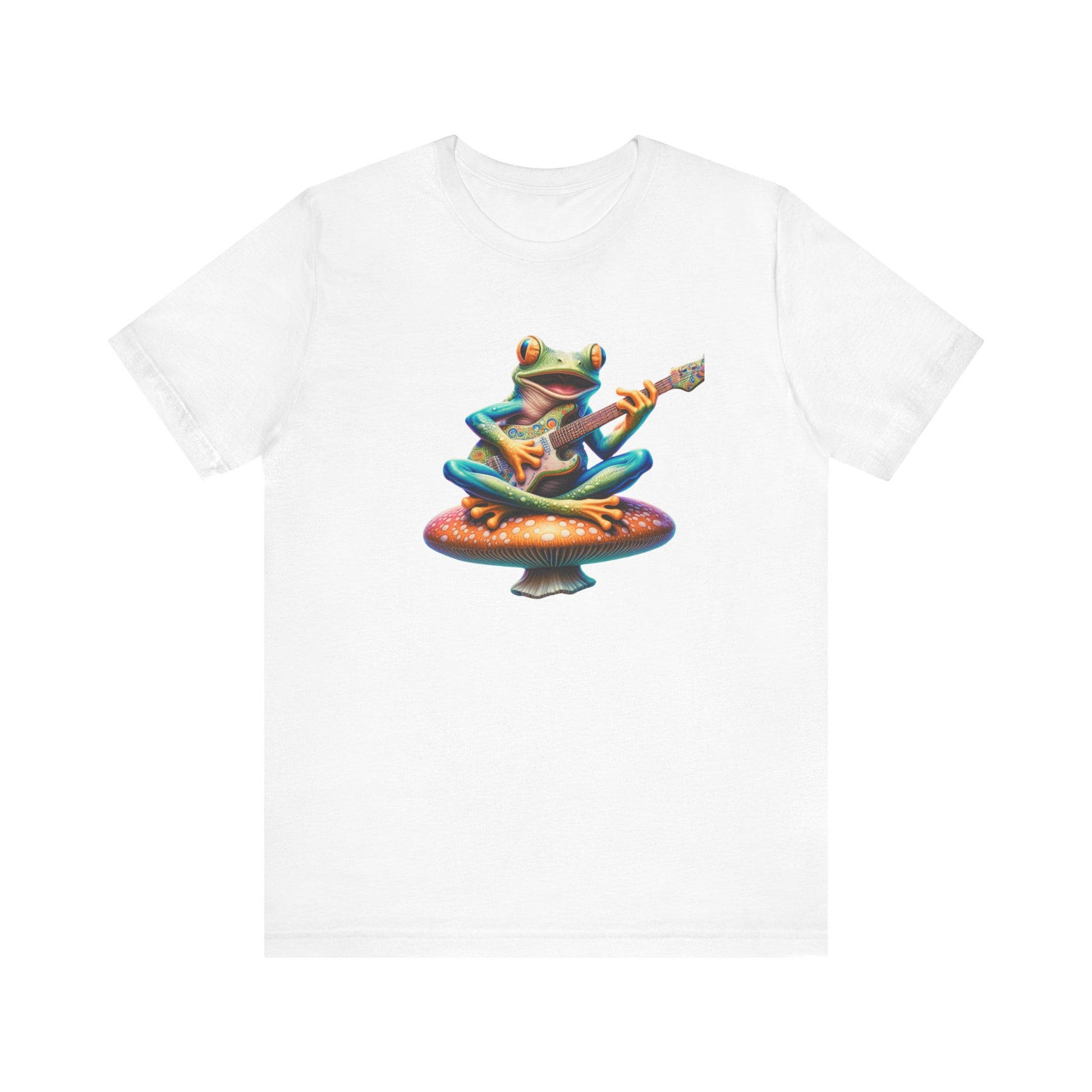 Hippie Shirt, Hippie Frog T-Shirt, Frog Lover Gift - PopCultureByDesign36