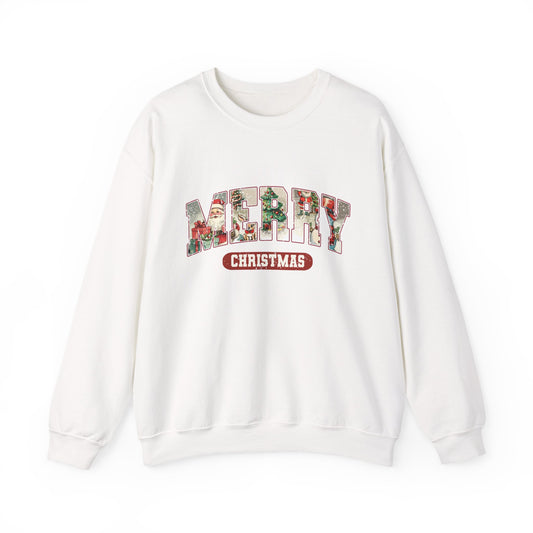 Christmas Sweatshirt, Christmas Gift Women, Merry Christmas Sweatshirt - PopCultureByDesign36