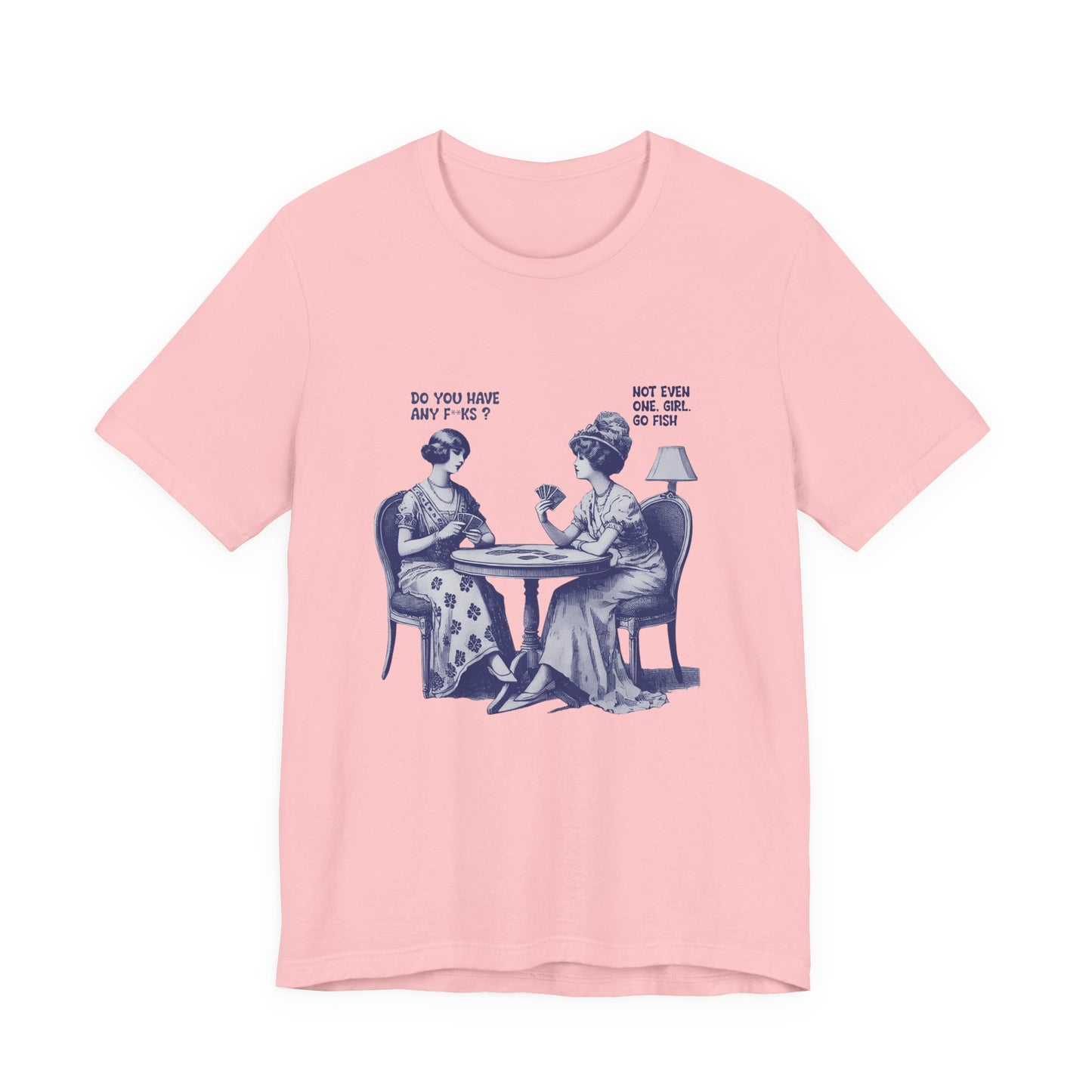 Funny Card Playing Tee, Card Playing Lovers Tee, Vintage Style Top - PopCultureByDesign36