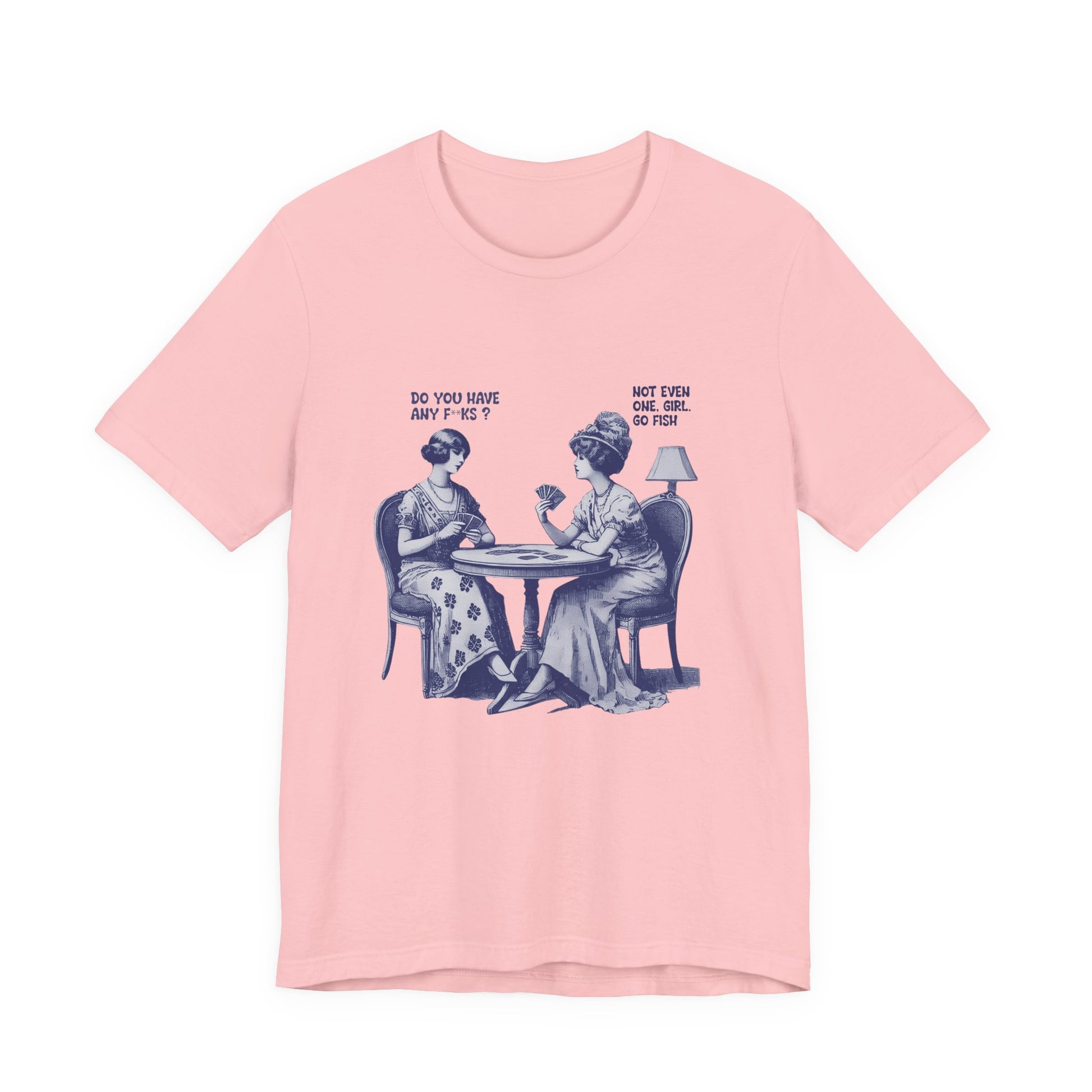 Funny Card Playing Tee, Card Playing Lovers Tee, Vintage Style Top - PopCultureByDesign36