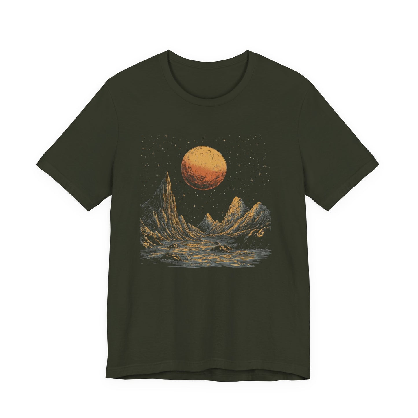 Mystical Moon Phase Shirt, Boho Vintage Moon Halloween Shirt - PopCultureByDesign36