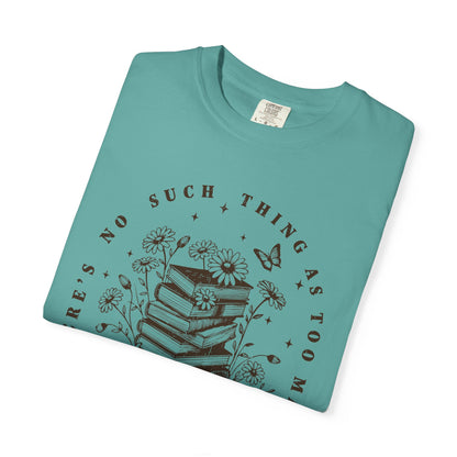 Book Lover Tee, Relaxation Vibes Shirt, Mindfulness Gift, Cozy Reading Top - PopCultureByDesign36