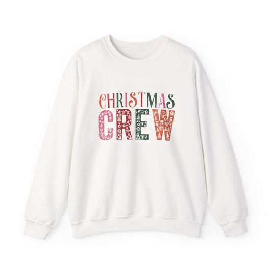 Christmas Crew Sweatshirt, Winter Festive Sweater, Xmas Gift Idea - PopCultureByDesign36