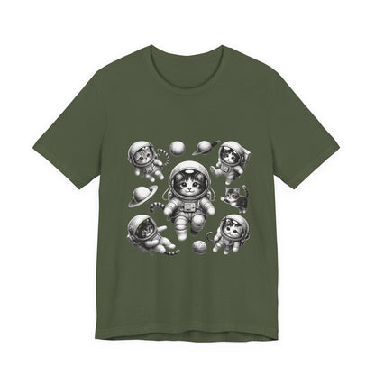 Kittens in Space Shirt, Funny Cat Shirt, Funny Kitten Shirt - PopCultureByDesign36