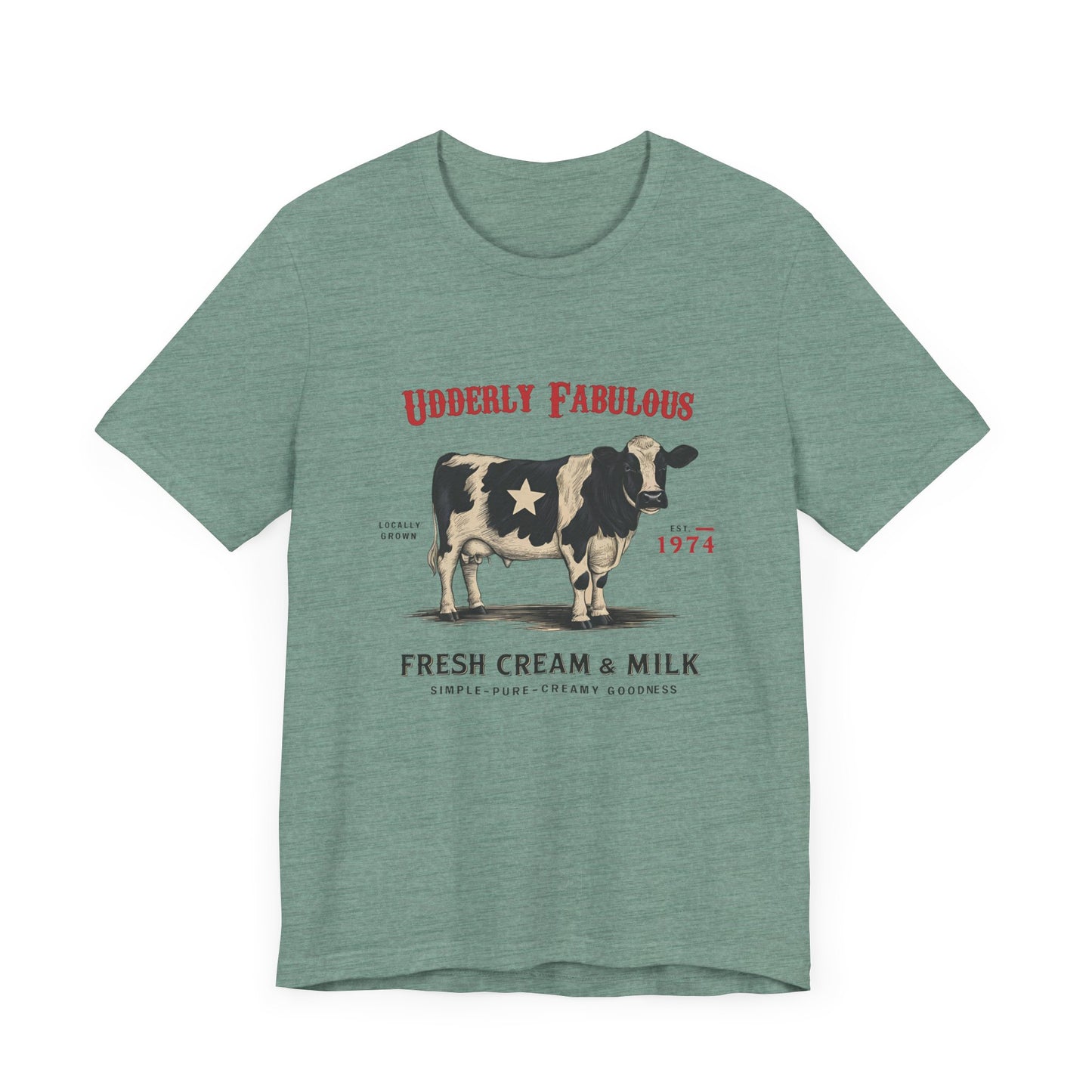 Retro Cattle Shirt, Gift for Cow Lover, Farmer Gift - PopCultureByDesign36