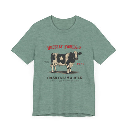 Retro Cattle Shirt, Gift for Cow Lover, Farmer Gift - PopCultureByDesign36