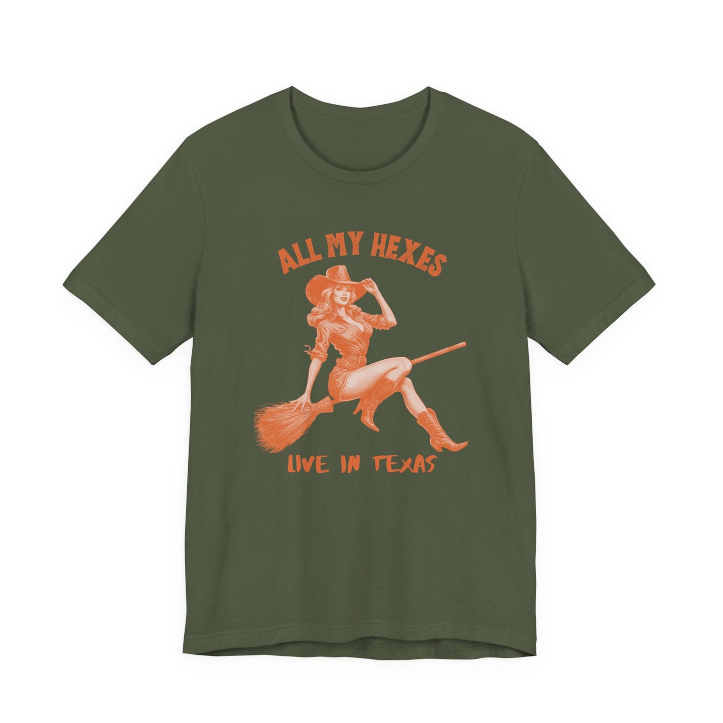 Witch Cowgirl Tee, Vintage Western Halloween T-Shirt, Witchy Vibes - PopCultureByDesign36