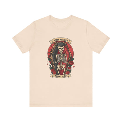 Valentine's Day Shirt, Funny Skeleton Valentines Shirt, I'm Dead Inside - PopCultureByDesign36