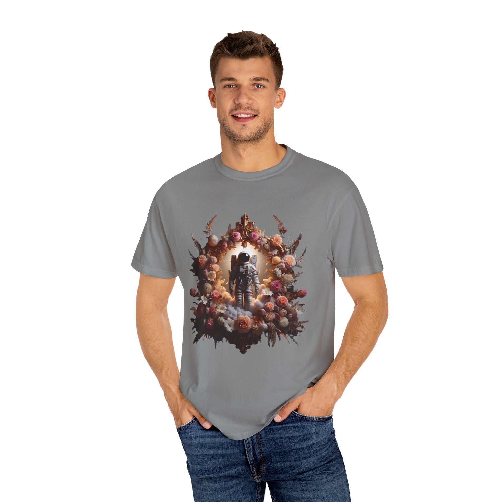 Astronaut Shirt, Boho Astronaut Shirt, Vintage Boho Womens Space Shirt - PopCultureByDesign36