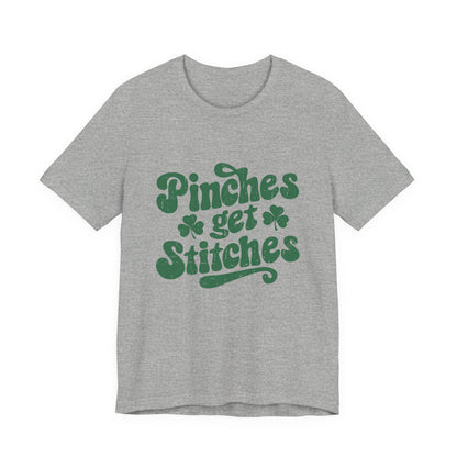 Pinches Get Stitches Shirt, Shamrock Shirt, St Patrick's Day Shirt - PopCultureByDesign36