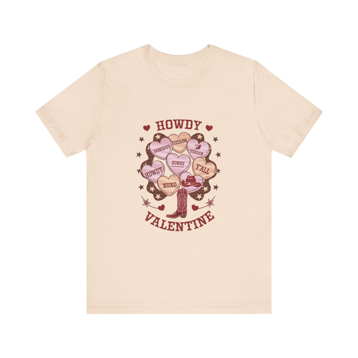 Candy Heart Shirt, Valentine's Day Gift, Country Conversation Hearts Shirt - PopCultureByDesign36