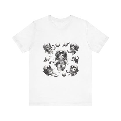 Kittens in Space Shirt, Funny Cat Shirt, Funny Kitten Shirt - PopCultureByDesign36