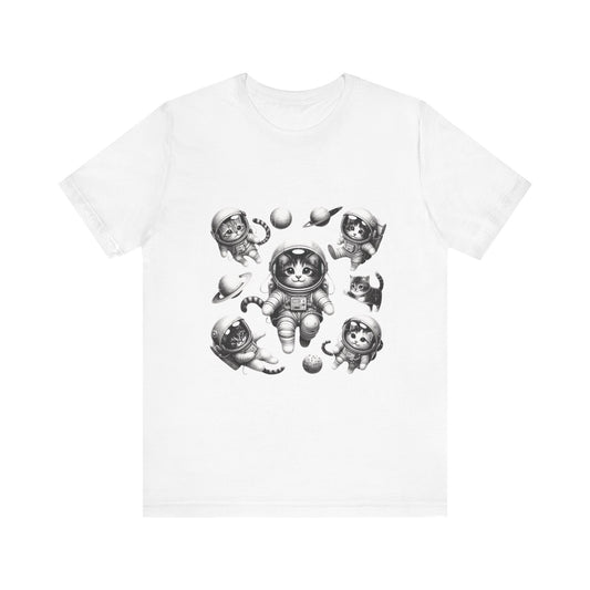 Kittens in Space Shirt, Funny Cat Shirt, Funny Kitten Shirt - PopCultureByDesign36