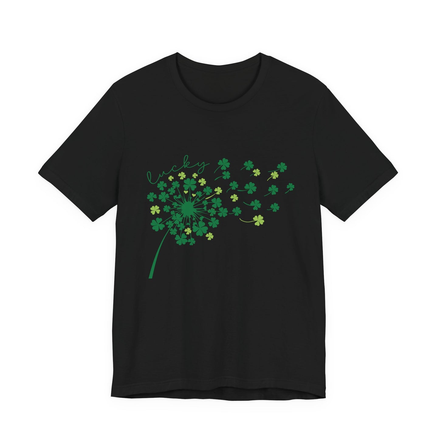 Lucky Shirt, St Patricks Day Shirt, Shamrock Heart T-Shirt - PopCultureByDesign36
