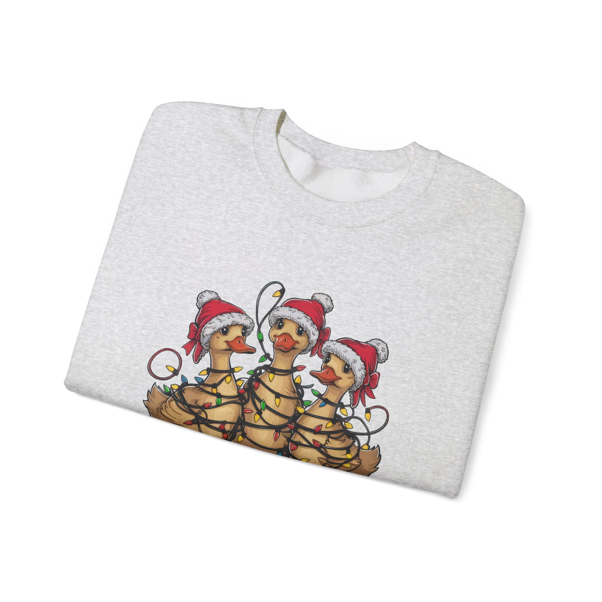 Christmas Ducks Sweatshirt, Funny Animals Christmas Sweatshirt - PopCultureByDesign36