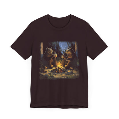 Beer Drinking Grizzly Bear Tshirt, Bear Lover Shirt, Camping Shirts - PopCultureByDesign36
