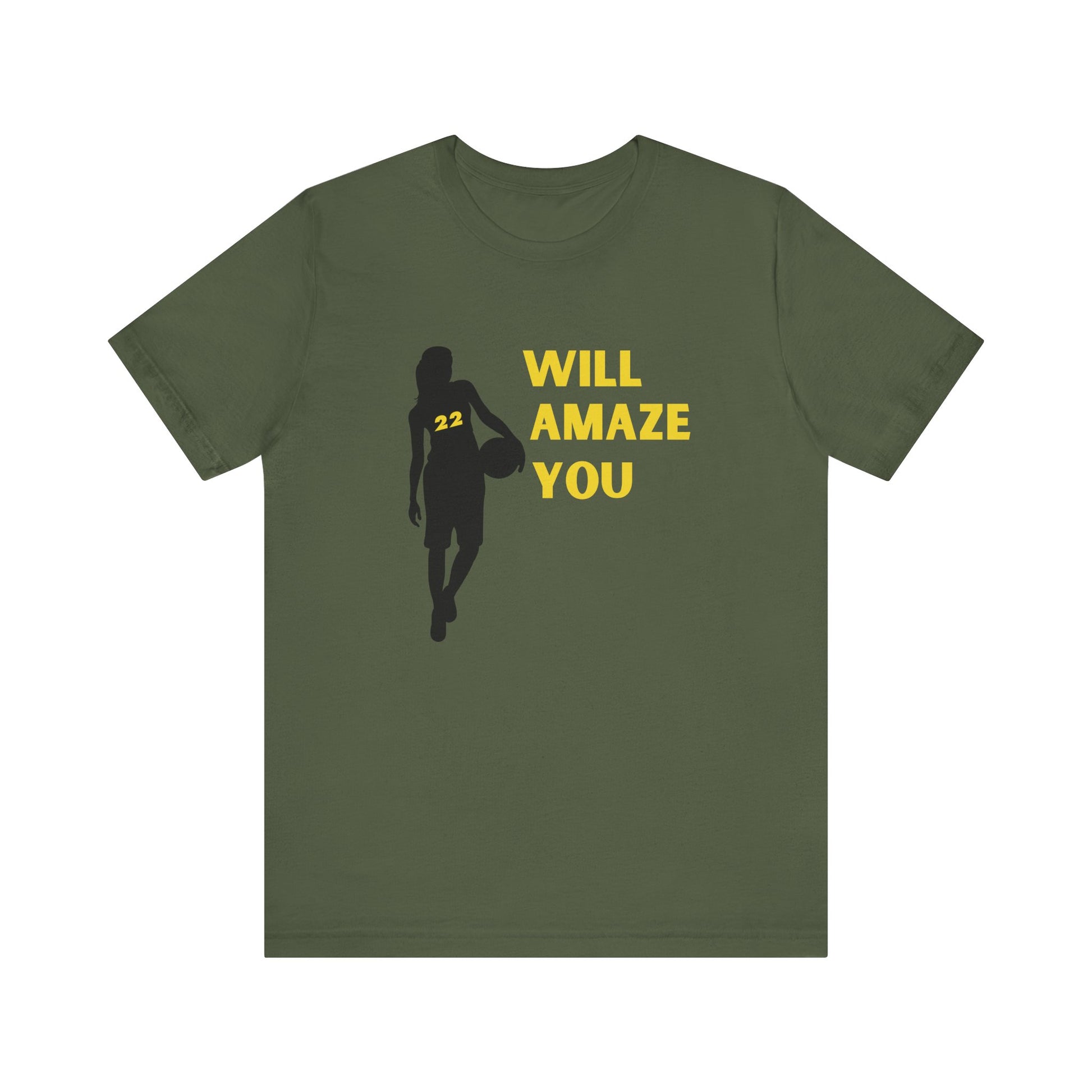 22 Shirt, WNBA Fan Shirt, Basketball Fan Shirt, Womens Sports Shirt - PopCultureByDesign36