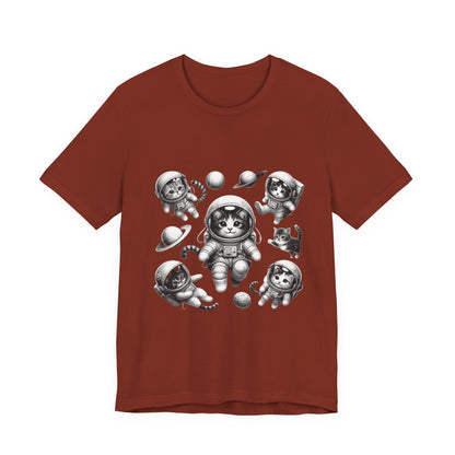 Kittens in Space Shirt, Funny Cat Shirt, Funny Kitten Shirt - PopCultureByDesign36