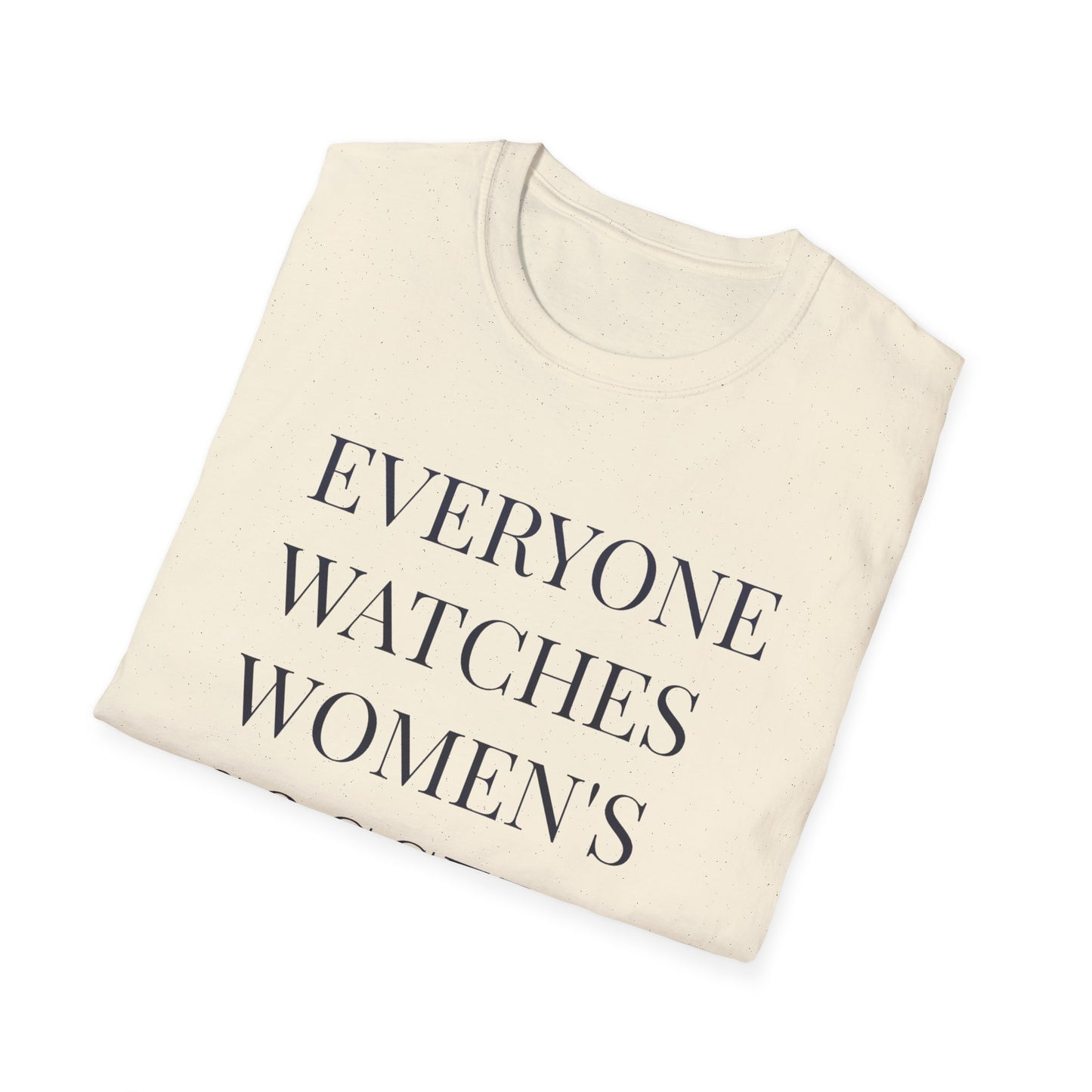 Womens Soccer T-Shirt, Female Athlete Sports Women's Sports - PopCultureByDesign36