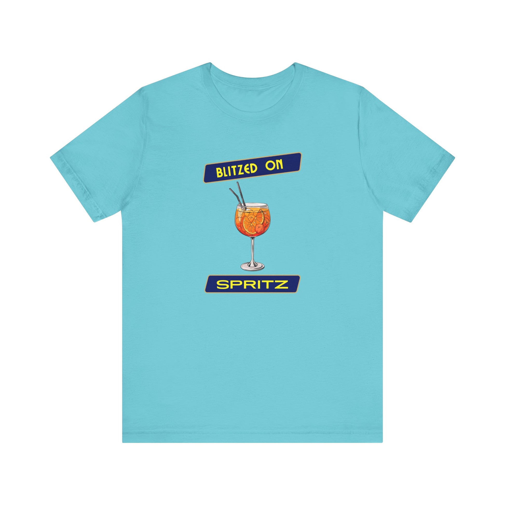 Aperol Spritz Shirt, Fun Cocktail Graphic Tee, Cocktail Drink Shirt - PopCultureByDesign36