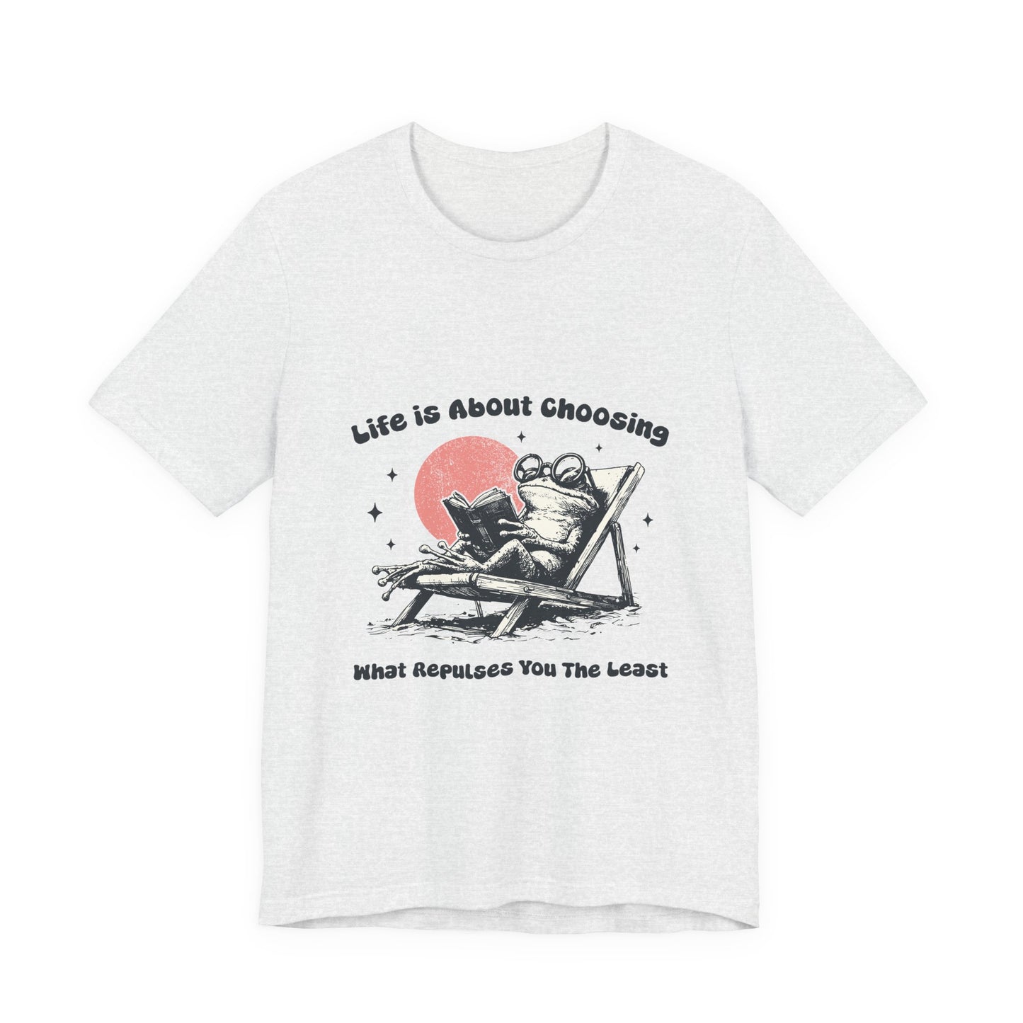 Funny Frog Reading Shirt, Sarcastic Frog Shirt, Frog with Glasses Shirt - PopCultureByDesign36