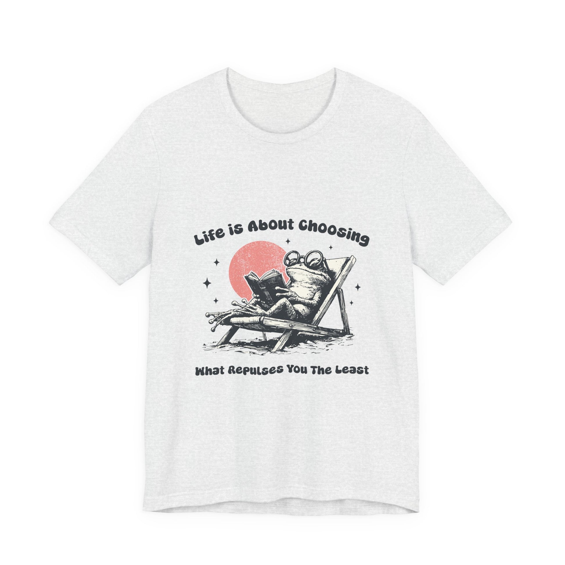 Funny Frog Reading Shirt, Sarcastic Frog Shirt, Frog with Glasses Shirt - PopCultureByDesign36