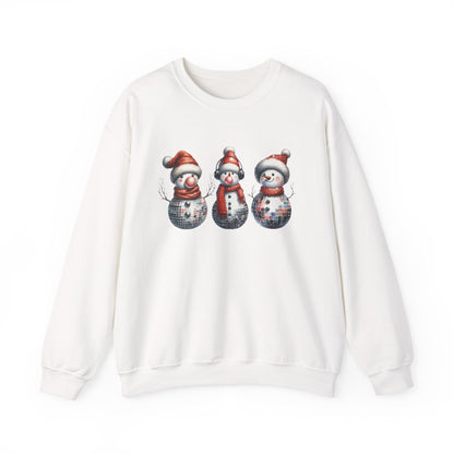 Christmas Snowman Sweatshirt, Christmas Sweatshirt,Family Christmas Sweatshirt - PopCultureByDesign36