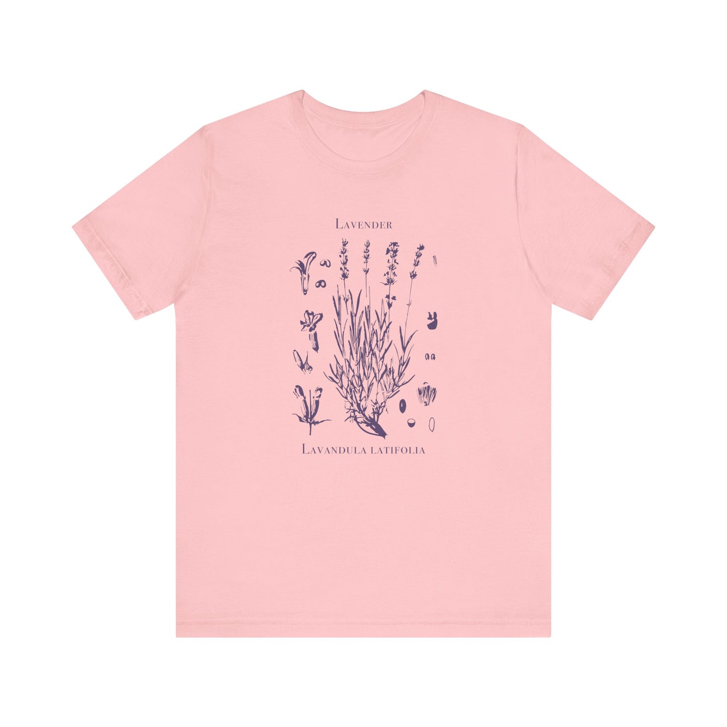 Retro Lavender Adult Shirt, Wildflowers Nature Shirt, Botanical Shirt - PopCultureByDesign36