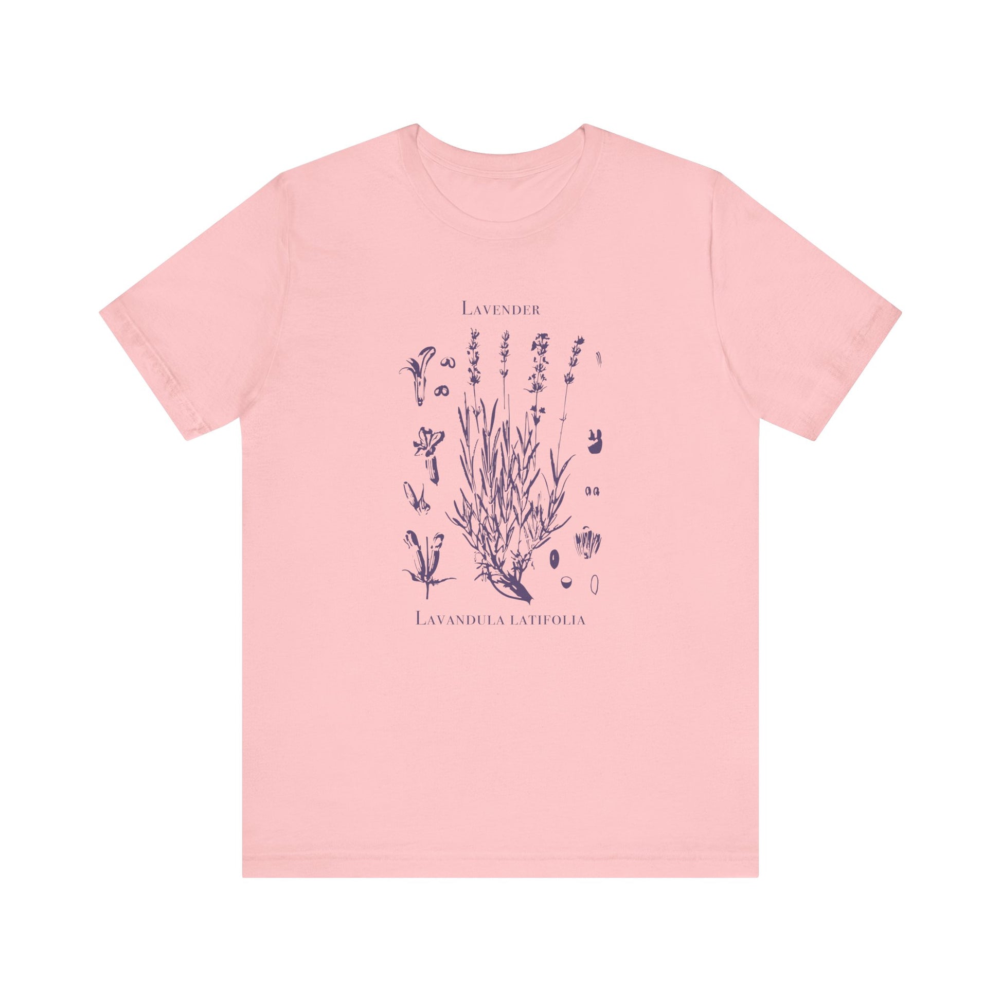 Retro Lavender Adult Shirt, Wildflowers Nature Shirt, Botanical Shirt - PopCultureByDesign36
