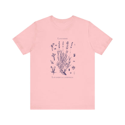 Retro Lavender Adult Shirt, Wildflowers Nature Shirt, Botanical Shirt - PopCultureByDesign36