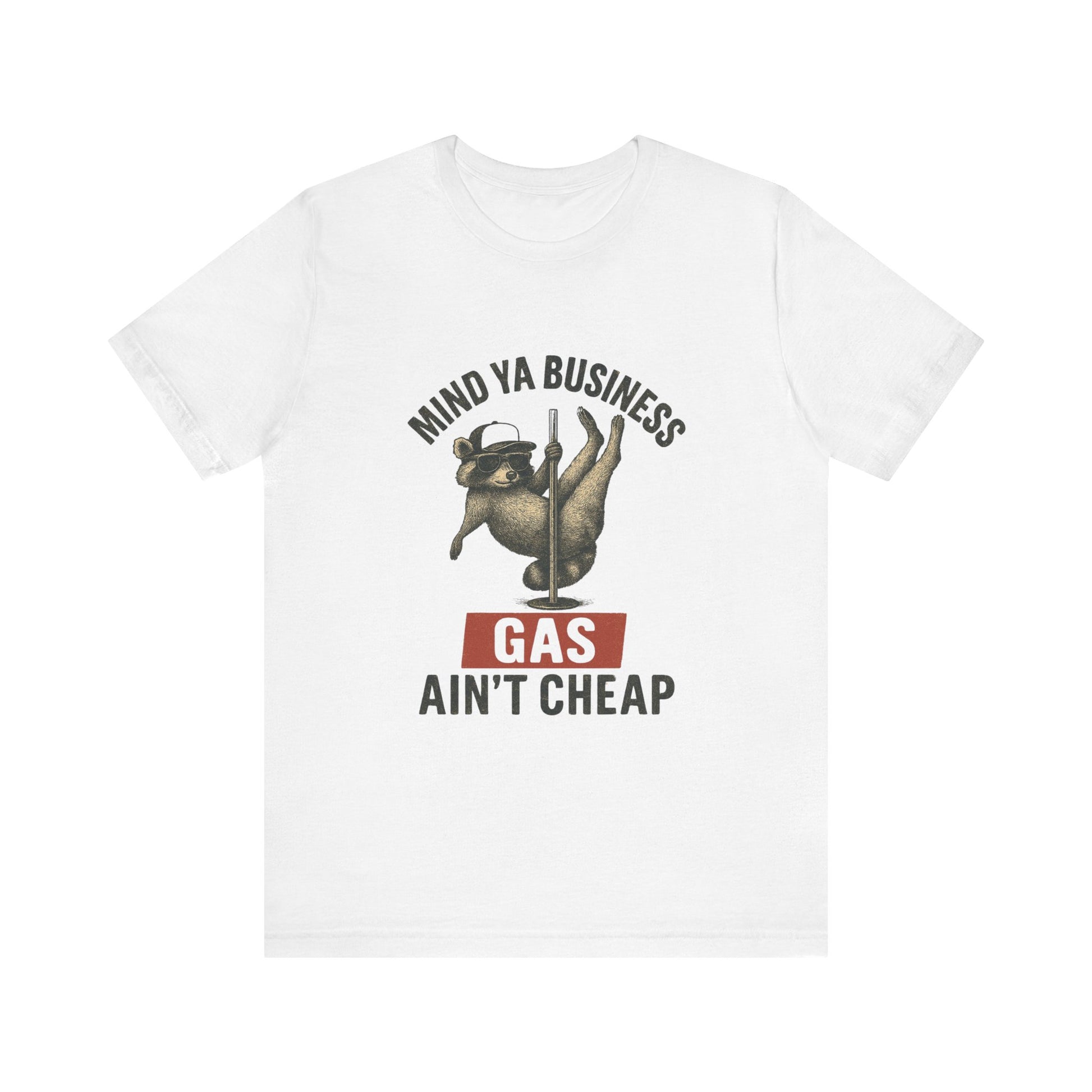 Funny Raccoon Pole Dancing Unisex Tee, Humorous Graphic Tee, - PopCultureByDesign36