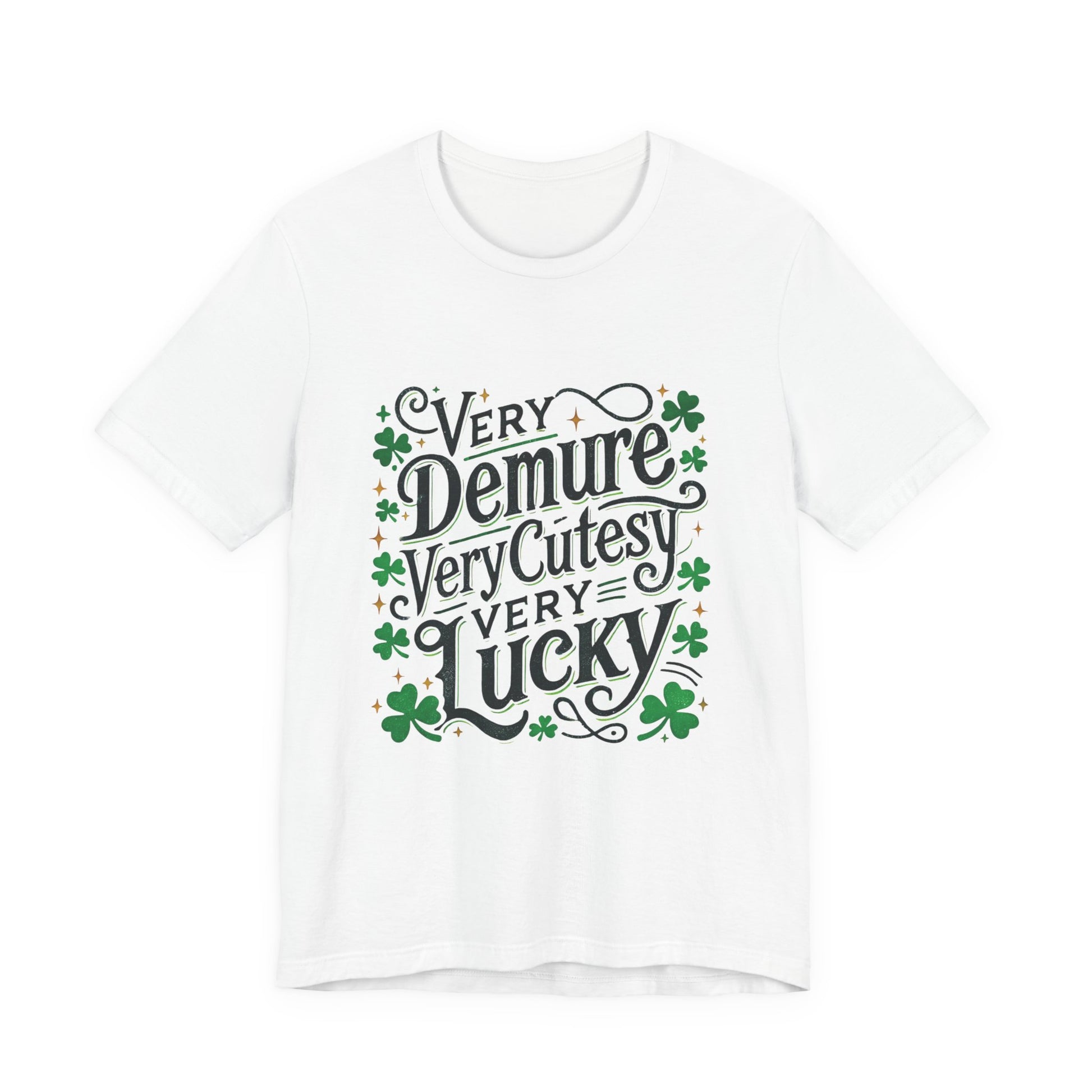 St Patrick's Day Tee, Irish Shamrock Tee, Feeling Lucky St Paddy's Shirt - PopCultureByDesign36