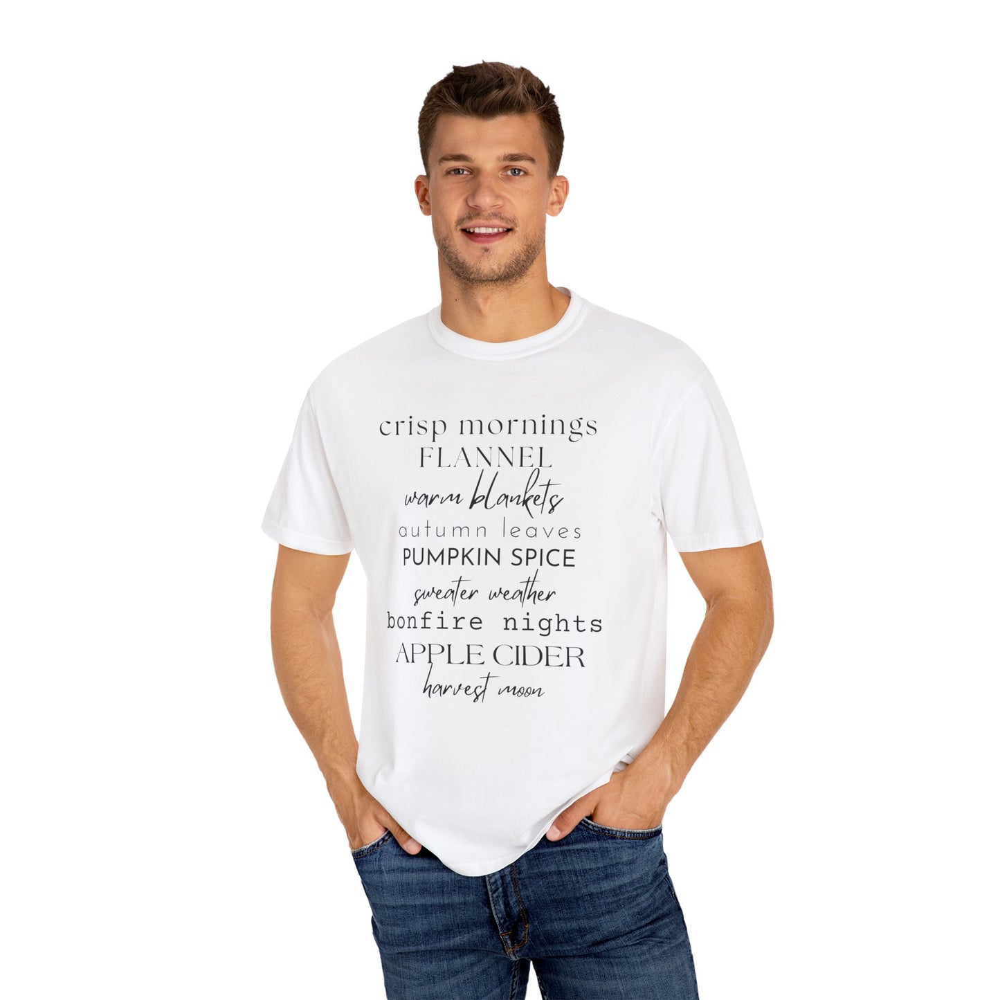 Cute Fall Comfort Colors® Shirt, Hello Fall Shirt, Fall Definition Shirt - PopCultureByDesign36