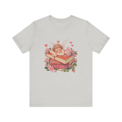 Reading Cupid Shirt, Funny Cupid Shirt, Cupid Love Shirt, Book Reader Shirt - PopCultureByDesign36
