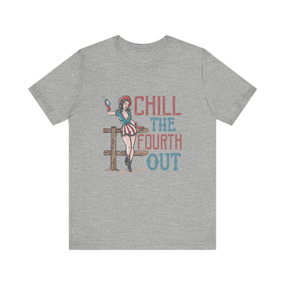 Cowgirl July 4th Retro Shirt, 4th of July Boho Independence Day Tee - PopCultureByDesign36