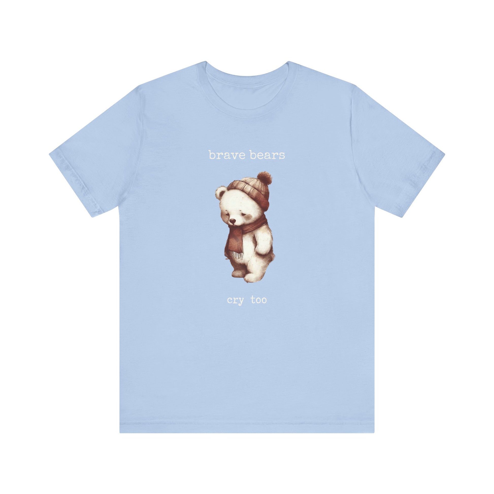 Brave Bears Cry Too Shirt, Vintage Bear Shirt, My tummy Hurts Shirt - PopCultureByDesign36