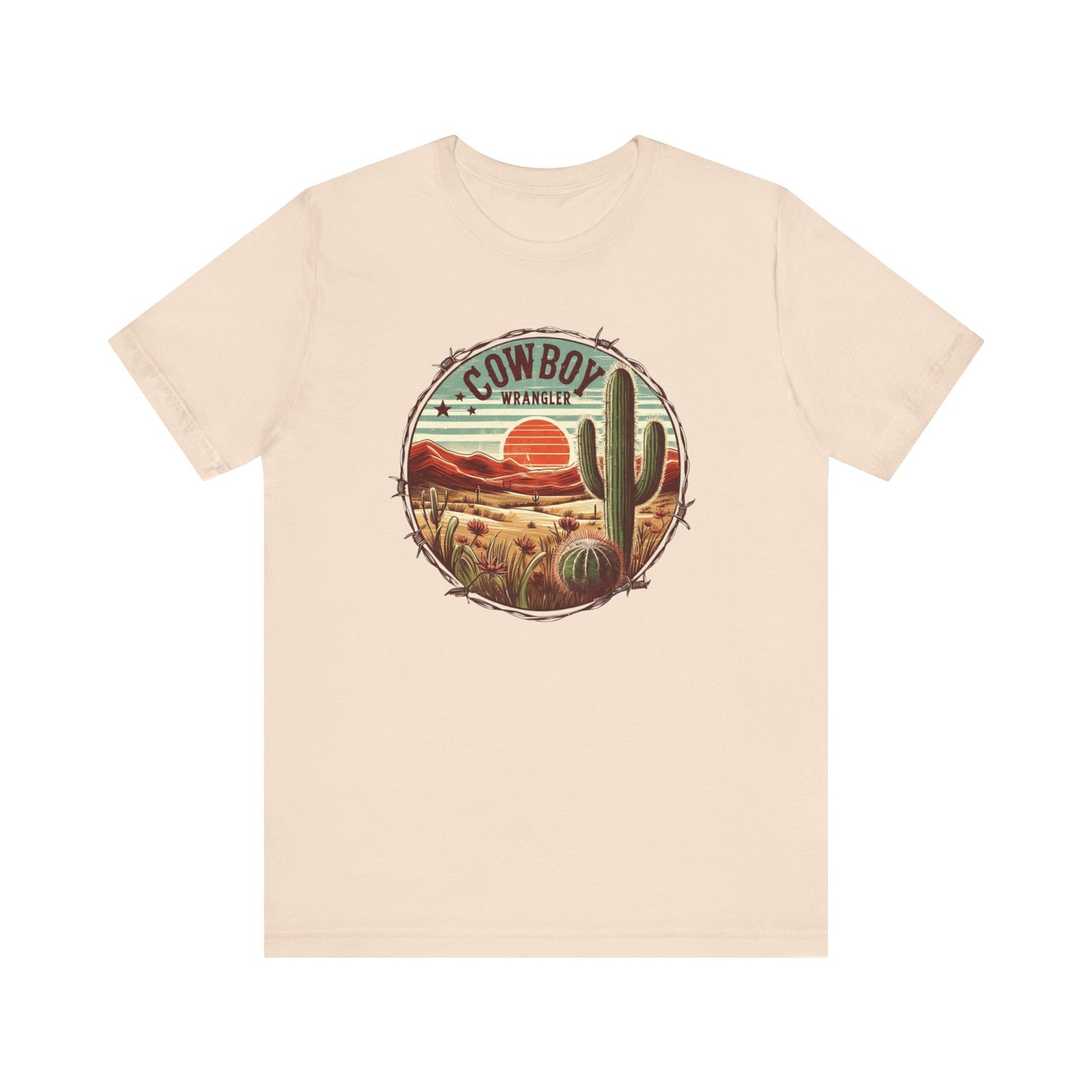 Cowboy Wrangler Shirt, Texas Shirt, Country Music Shirt, Western Shirt - PopCultureByDesign36
