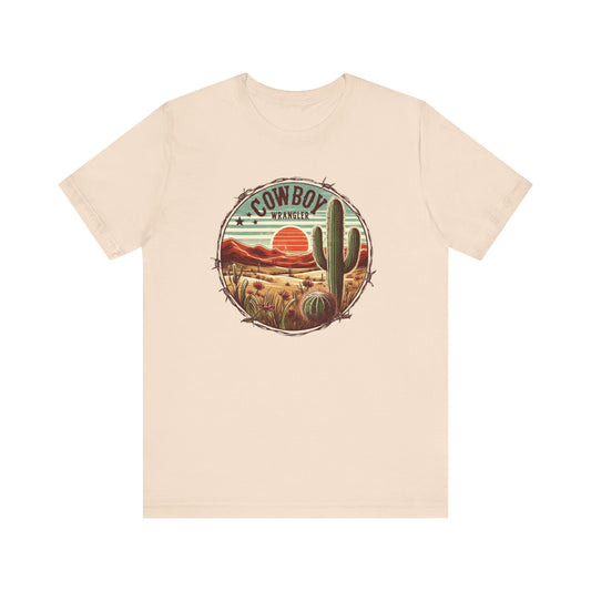 Cowboy Wrangler Shirt, Texas Shirt, Country Music Shirt, Western Shirt - PopCultureByDesign36