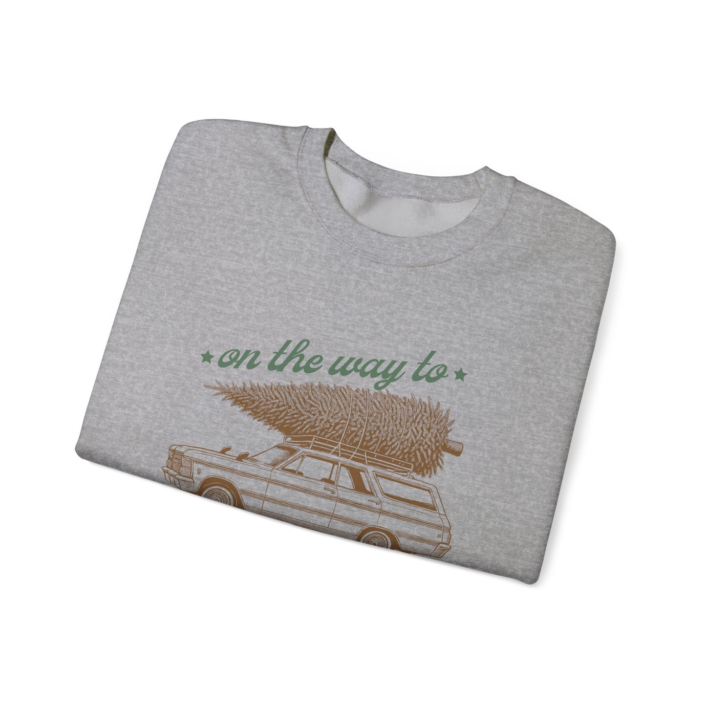 On The Way To Christmas, Xmas Sweatshirt, Family Christmas, Christmas Jolly - PopCultureByDesign36