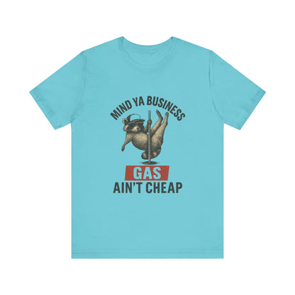 Funny Raccoon Pole Dancing Unisex Tee, Humorous Graphic Tee, - PopCultureByDesign36