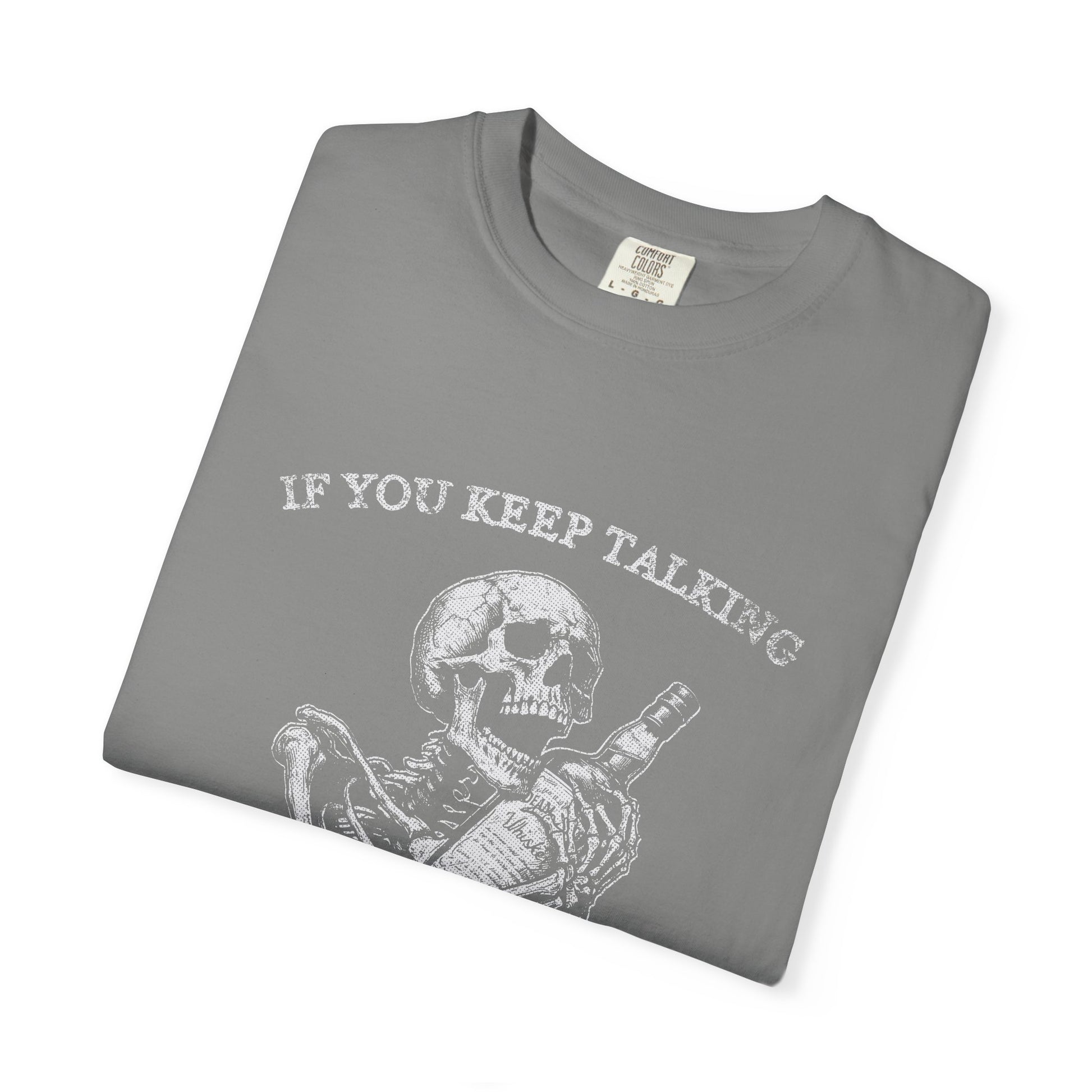 Skeleton Liquor T-shirt, Funny Drinking Tee, Alcohol Lover Gift - PopCultureByDesign36