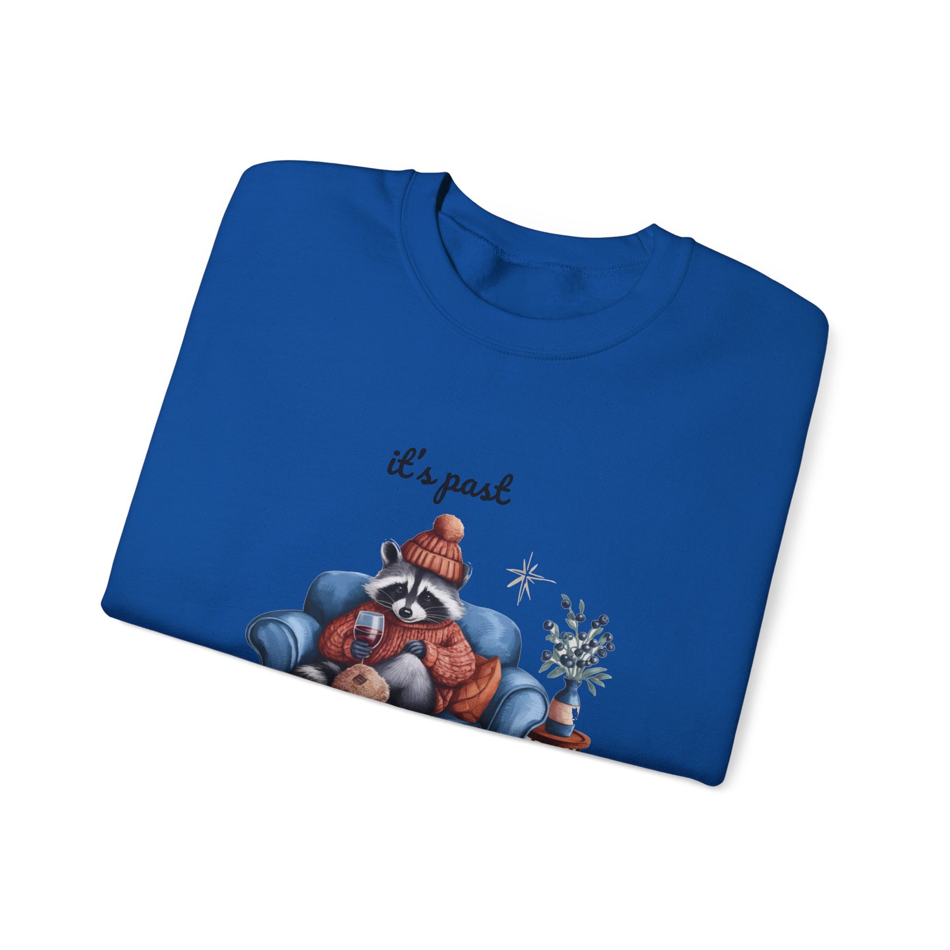 Funny Raccoon Sweatshirt, Cute Christmas Raccoon Sweatshirt, Christmas Sweatshirt - PopCultureByDesign36