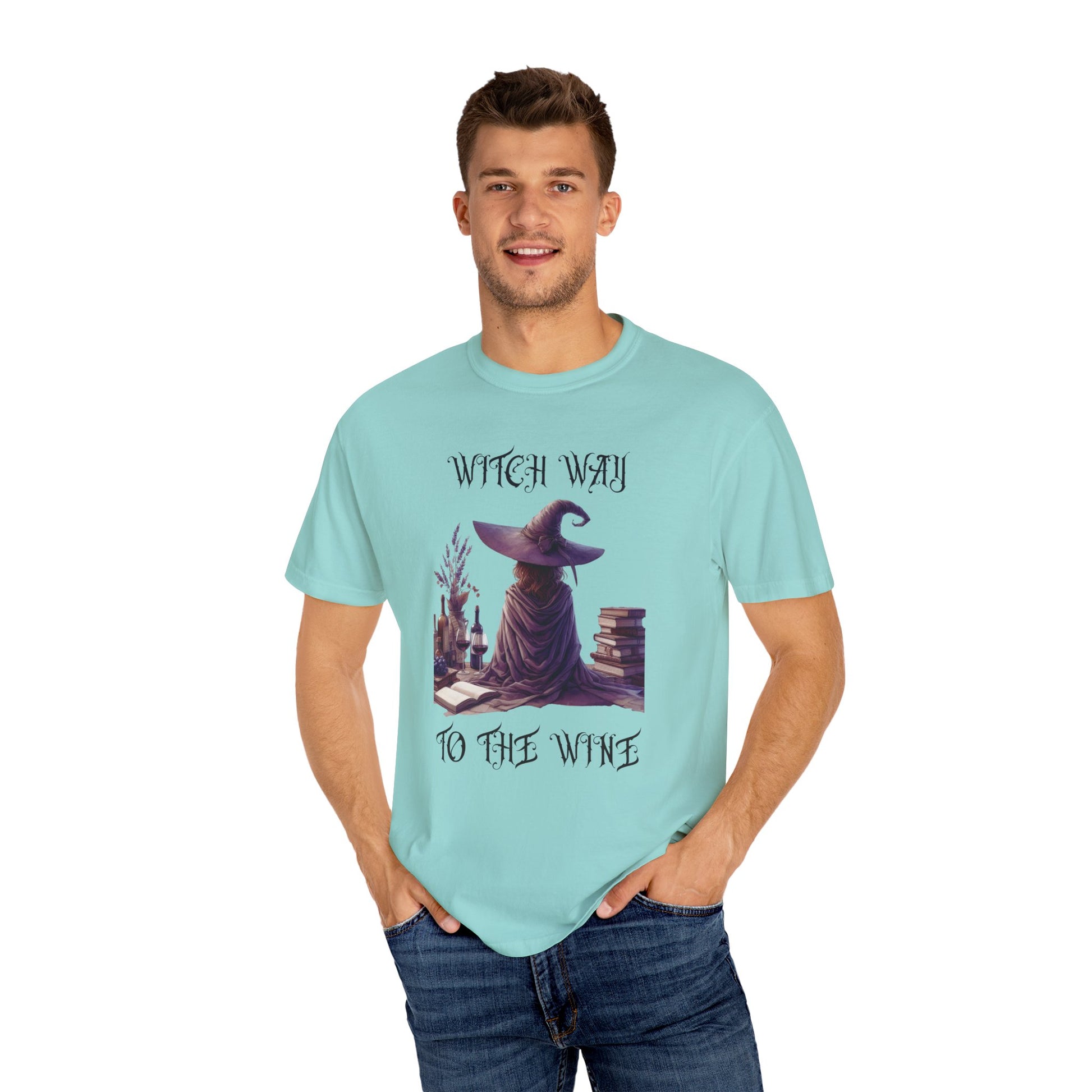 Funny Halloween Shirt, Halloween Witch Shirt, Wine Drinker Gift - PopCultureByDesign36